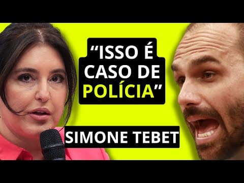 💥 Simone Tebet detona Bolsonaros e declara: "caso de polícia" 💥 thumbnail