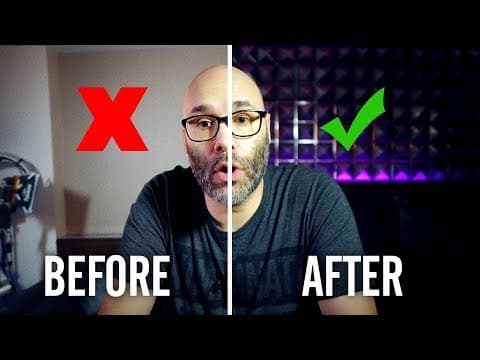 How To Make Cool DIY YouTube Backdrop thumbnail