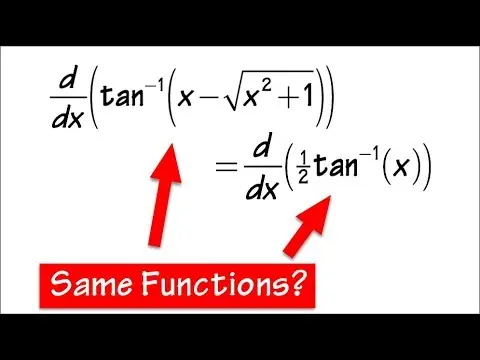 Same Derivatives Implies Same Functions? thumbnail