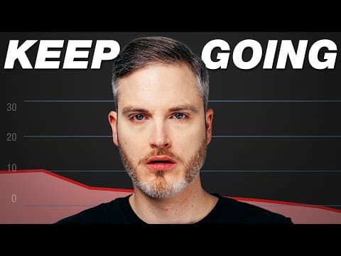 How to Stay Motivated on YouTube During Slow Growth thumbnail