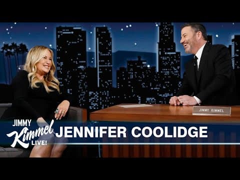 Jennifer Coolidge on Filming The White Lotus & Waitressing with Sandra Bullock in the 80s thumbnail