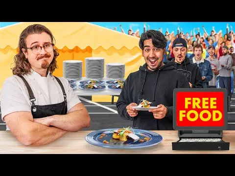 I Opened A FREE Food Stand thumbnail