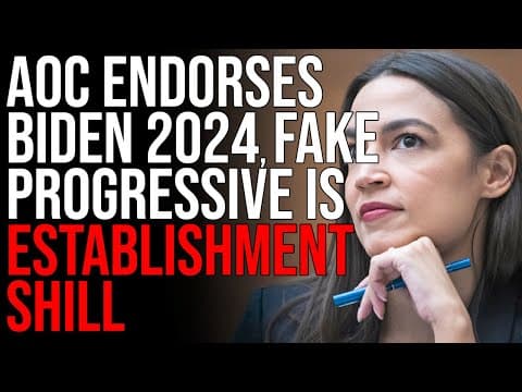 Does AOC's Biden Endorsement Signal a Shift in Progressivism? thumbnail