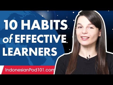 The 10 Habits of Highly Effective Language Learners thumbnail