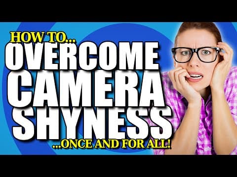 How To Be Comfortable On Camera thumbnail