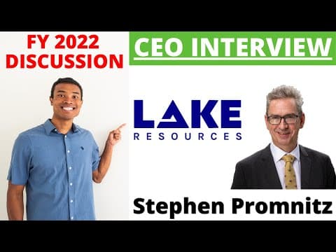 Lake Resources (ASX: LKE) – FY 2022 Discussion Driven By The Lithium Boom | ASX CEO Interview thumbnail
