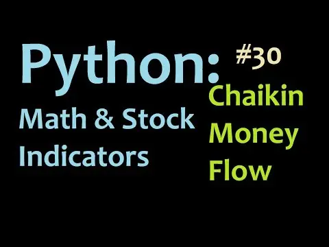 Python: How to Graph the Chaikin Money Flow Trading Indicator in Matplotlib thumbnail