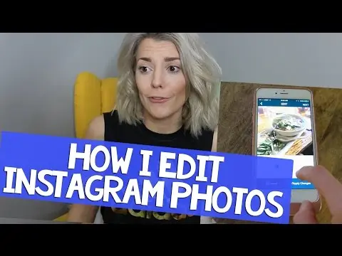 HOW I EDIT INSTAGRAM PHOTOS // Grace Helbig thumbnail