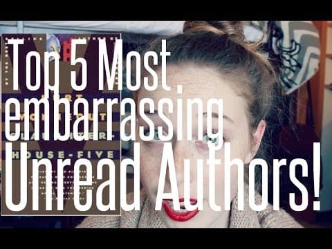 Top 5 Most Embarrassing Unread Authors!! thumbnail