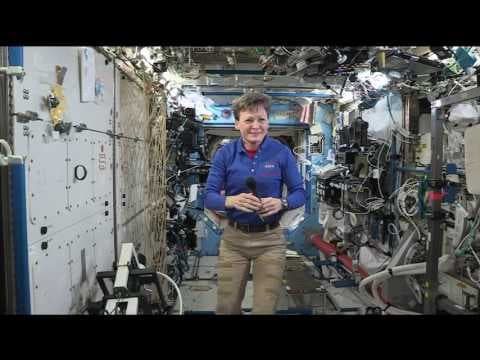 Space Station Crew Member Discusses Life in Space with Network Outlets thumbnail