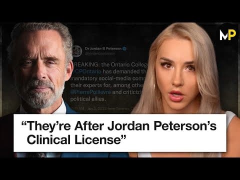 They Are Attempting to Take Jordan Peterson’s Clinical Psychology License thumbnail