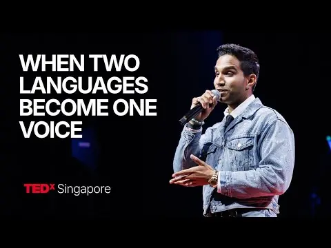 When Two Languages Become One Voice | Yung Raja | TEDxSingapore thumbnail