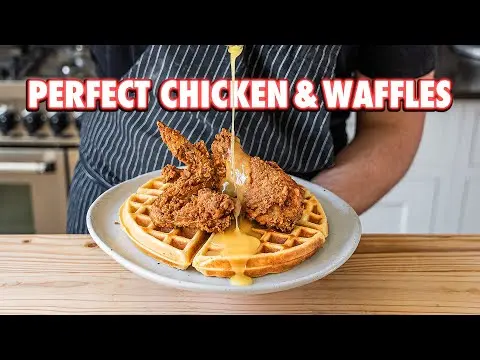 Perfect Homemade Chicken and Waffles (2 ways) thumbnail