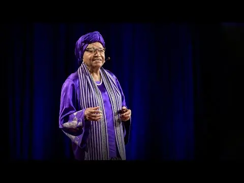 H.E. Ellen Johnson Sirleaf: How women will lead us to freedom, justice and peace | TED thumbnail