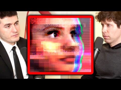 Can GPT-4 be racist? | Sam Altman and Lex Fridman thumbnail