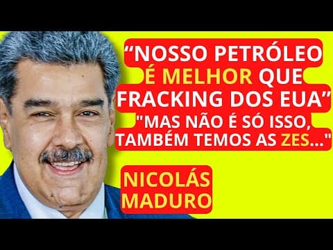 Nicolás Maduro fala sobre a economia da Venezuela: "Sanções são criminosas" thumbnail