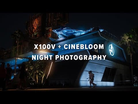 Fujifilm X100V + Cinebloom 20 | Night Photography POV thumbnail