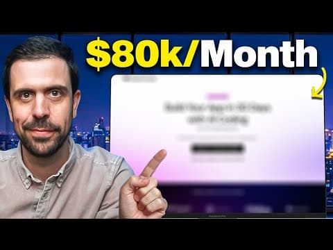 How to Build a One-Page AI Website That Earns $80,000 thumbnail