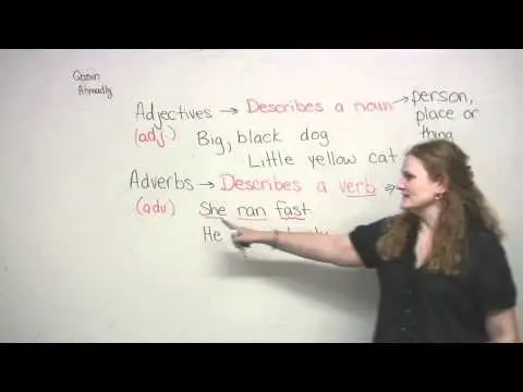 English Grammar - Adjectives & Adverbs thumbnail