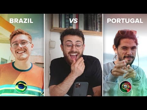 Can I Understand Portuguese Accents from Brazil and Portugal? thumbnail