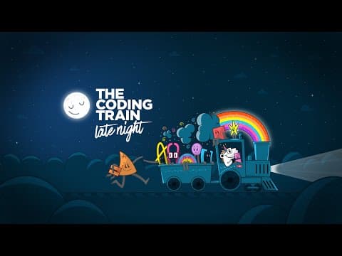 Coding Train Live: Coding Train Late Night 2: Fetch, GPT-2 and RunwayML thumbnail