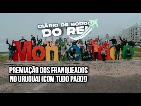 LEVEI MEUS MELHORES FRANQUEADOS PARA UMA TURNE NO URUGUAY COM TUDO PAGO / DIÁRIO DE VOO DO REI thumbnail