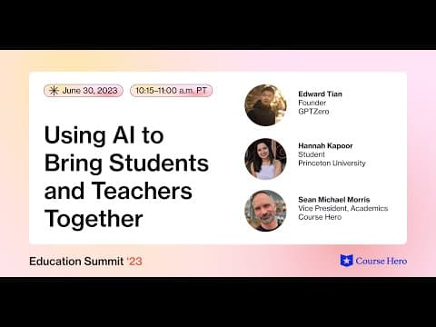 Using AI to Bring Students and Teachers Together thumbnail