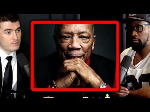When it rains, get wet - Quincy Jones advice to RZA | Lex Fridman Podcast Clips thumbnail