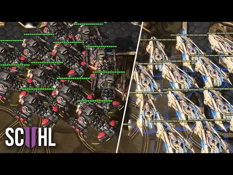 MASS BATTLECRUISERS vs. MASS CARRIERS - Starcraft 2: Stats vs. Soul thumbnail