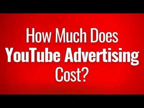 YouTube Advertising Costs Explained thumbnail