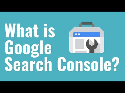 What Is Google Search Console? Google Search Console Explained For Beginners thumbnail