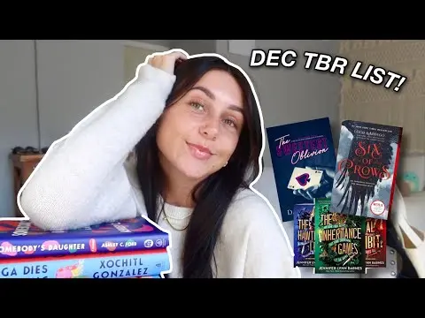 MY DECEMBER TBR LIST | what i want to read in december thumbnail