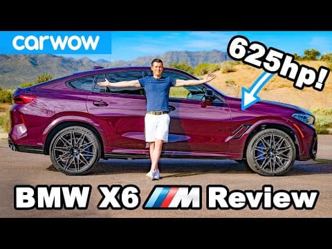 The new BMW X6M is bonkers quick! REVIEW thumbnail