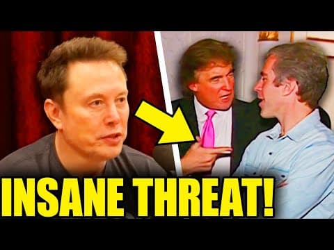 Elon Makes INSANE THREAT After Trump Epstein BOMBSHELL! thumbnail