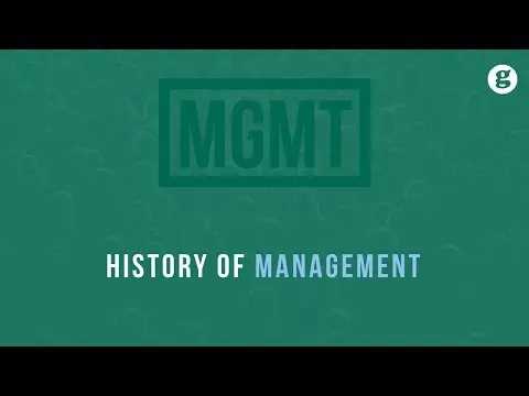 History of Management thumbnail
