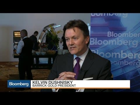 Barrick President Says They'll Be Patient With Deals thumbnail
