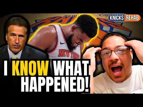 Frank Isola Knows What's Wrong With KAT? 🤔 | KNICKS REHAB ALLBALL TV thumbnail