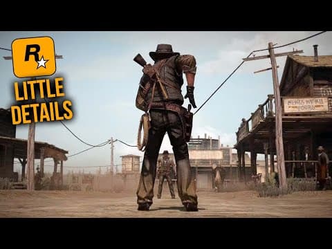 20 INSANE Little Details in Rockstar Games thumbnail