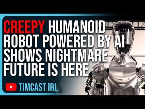 Is the Creepy AI Humanoid Robot Real or Fake? thumbnail