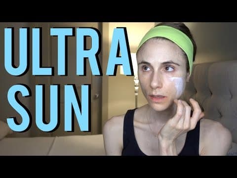 Ultrasun sunscreen review with swatching| Dr Dray thumbnail
