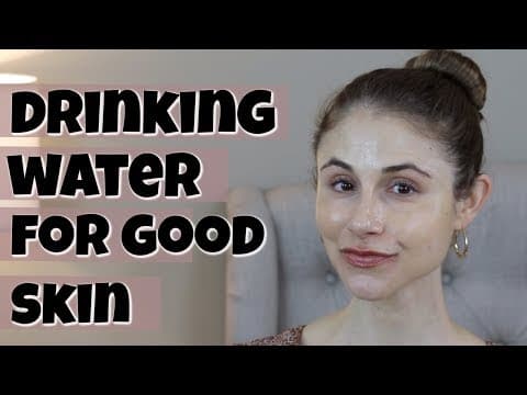 How much water do you need to drink for clear skin? Dr Dray thumbnail