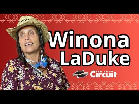 Water Protector Winona LaDuke Talks at Central Library | SD Circuit Sustainability Author Talks thumbnail