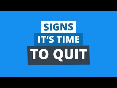 Legit or Quit? Signs You Should Quit Your Job ASAP thumbnail