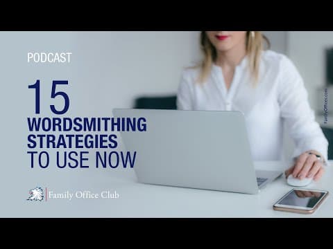 15 Wordsmithing Strategies to Use Now thumbnail