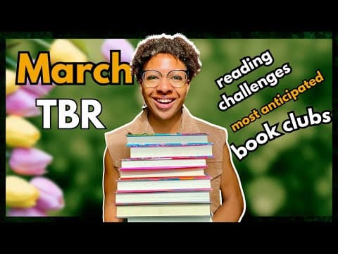 My Exciting & Challenging March Reading Plans | 5 star predictions & one potential dnf thumbnail