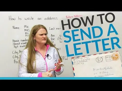 How to send a letter in English thumbnail