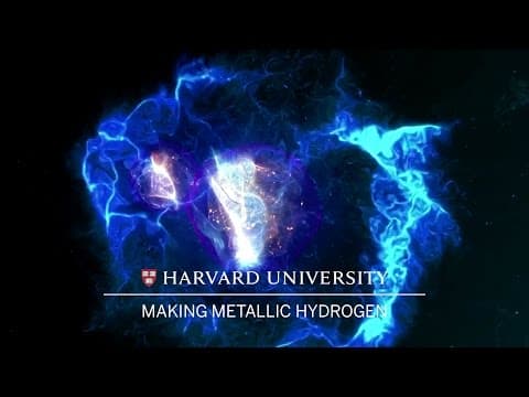 Making metallic hydrogen at Harvard thumbnail