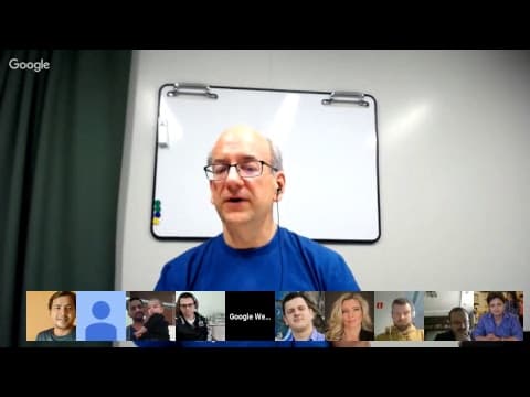 English Google Webmaster Central office-hours hangout thumbnail