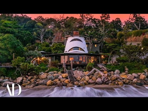 Inside A Stunning Sandcastle-Shaped Beach House | On The Market | Architectural Digest thumbnail