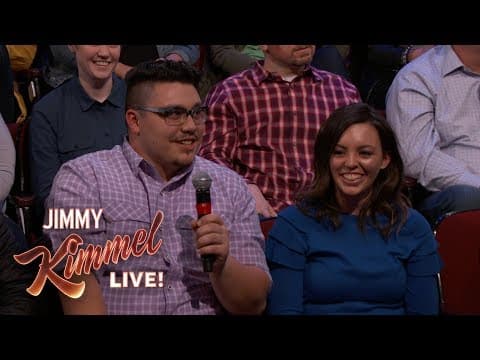Behind the Scenes with Jimmy Kimmel & Audience (Fence Salesman) thumbnail